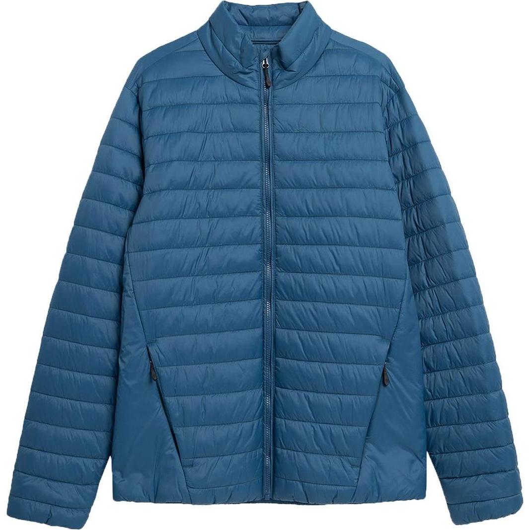 No Name, Herren, Jacke, Herren Daunenjacke 4F M239 Denim 4FAW23TDJAM239 32S (32), Blau, 32