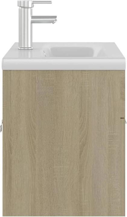 Actual product image vidaXL Waschbeckenunterschrank mit Waschbecken