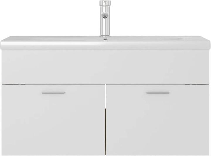 Produktbild vidaXL Waschbeckenunterschrank und Waschbecken