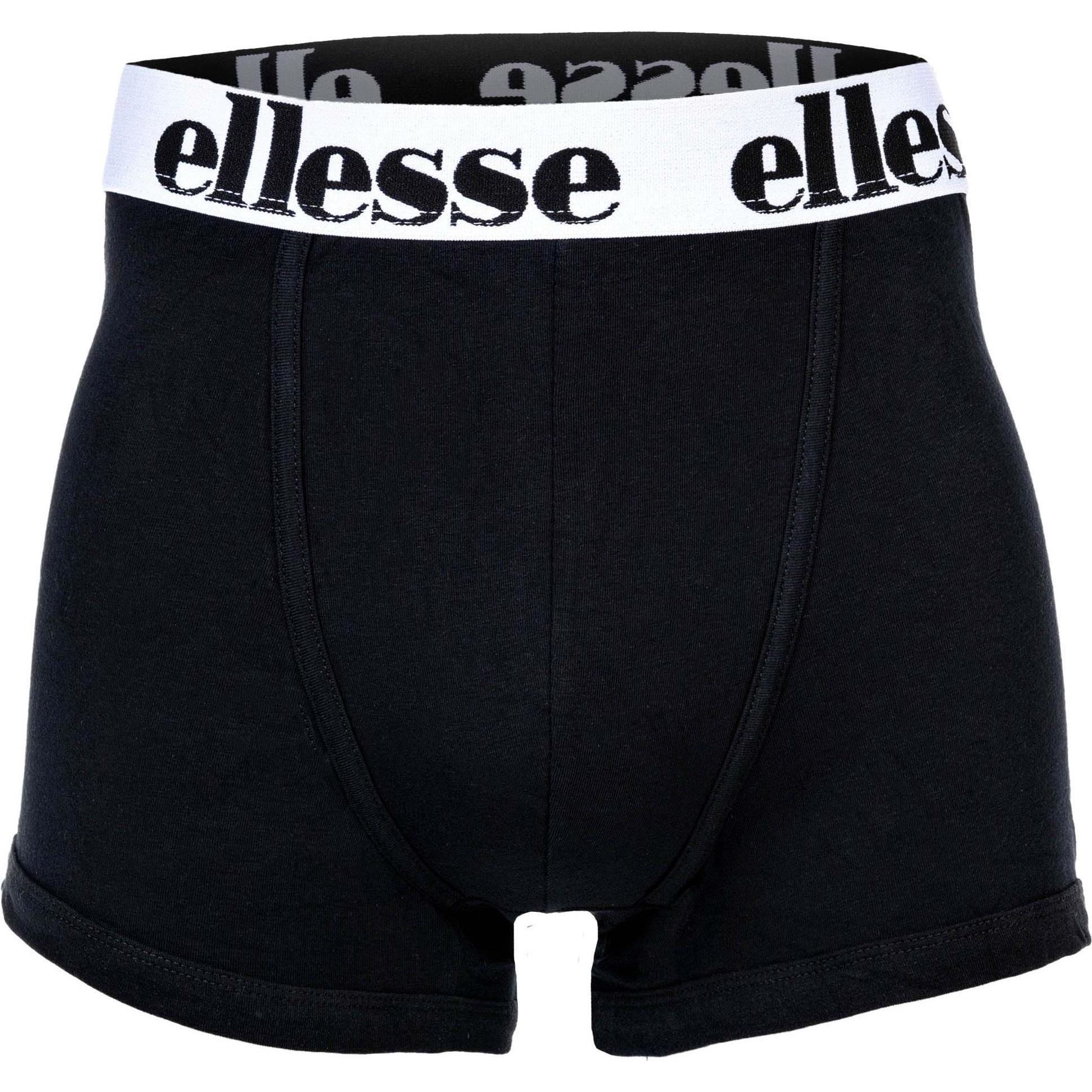 Thumbnail - Ellesse, Herren, Unterhosen, Boxershort Casual Stretch, Schwarz, (4XL, 7er Pack)