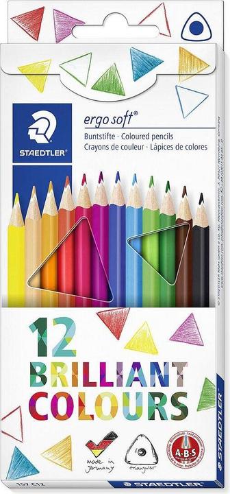 Actual product image Staedtler Colored pencils 'ergosoft (Multicoloured, 1 x)