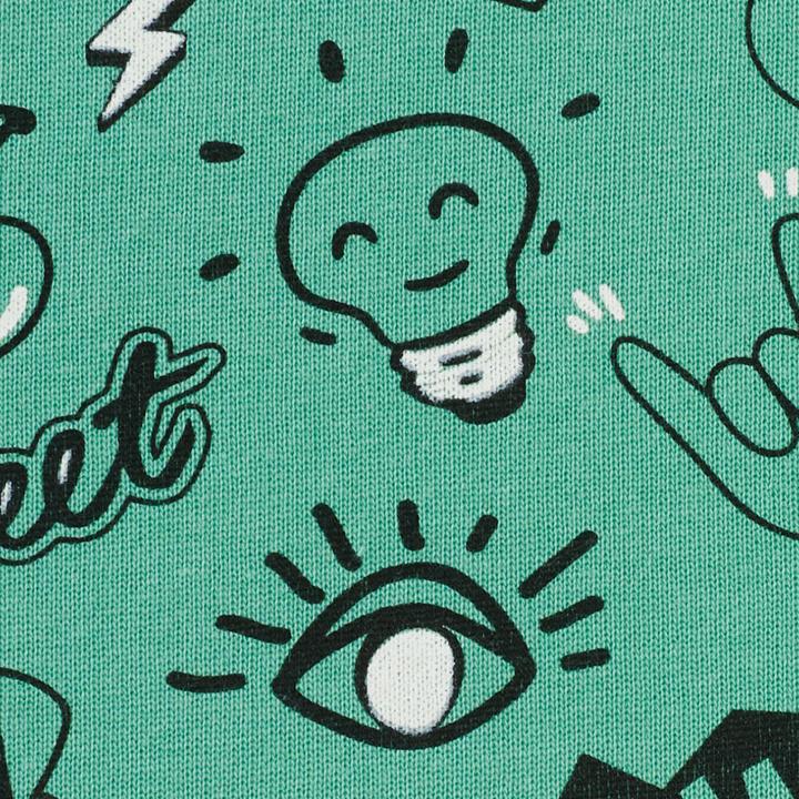 Produktbild VBS Sweat-Stoff "Be Cool", 145 cm, Meterware