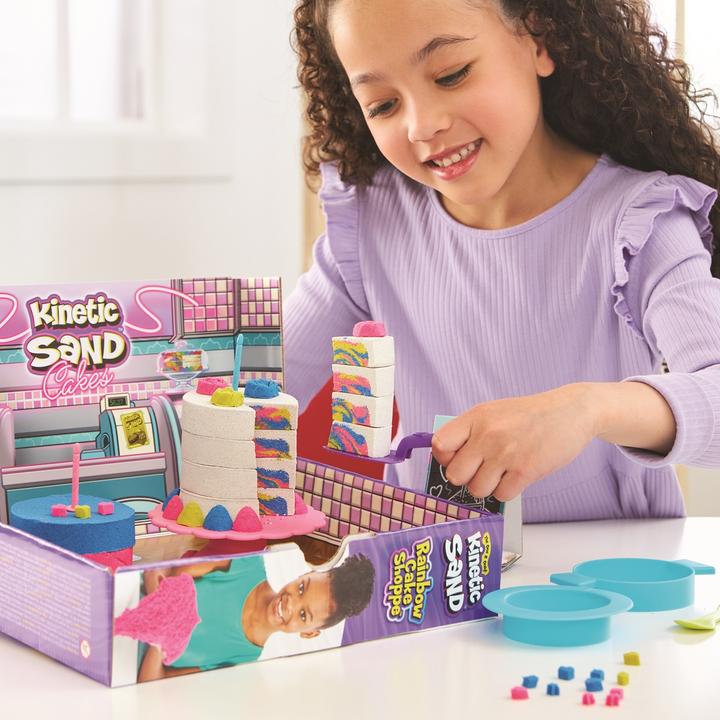 Produktbild Spin Master Kinetic Sand Regenbogen Bäckerei Set