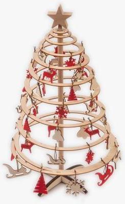 Image du produit Spira Christmas Tree 3980806 - Mini-sapin de Noël, avec étoile et combinaison décorative