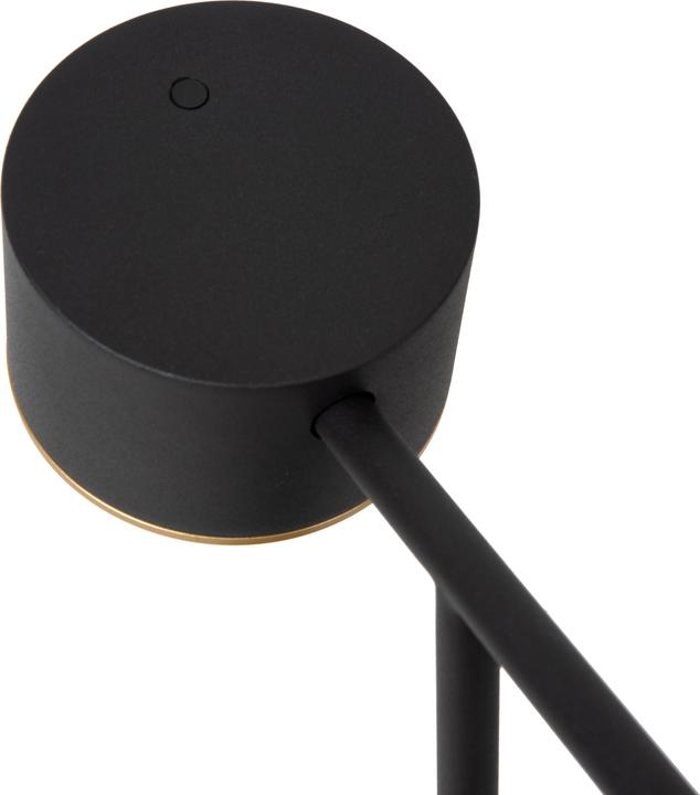 Actual product image Lucide GIAN - Tafellamp - LED Dimb. - 1x9W 2700K - Zwart