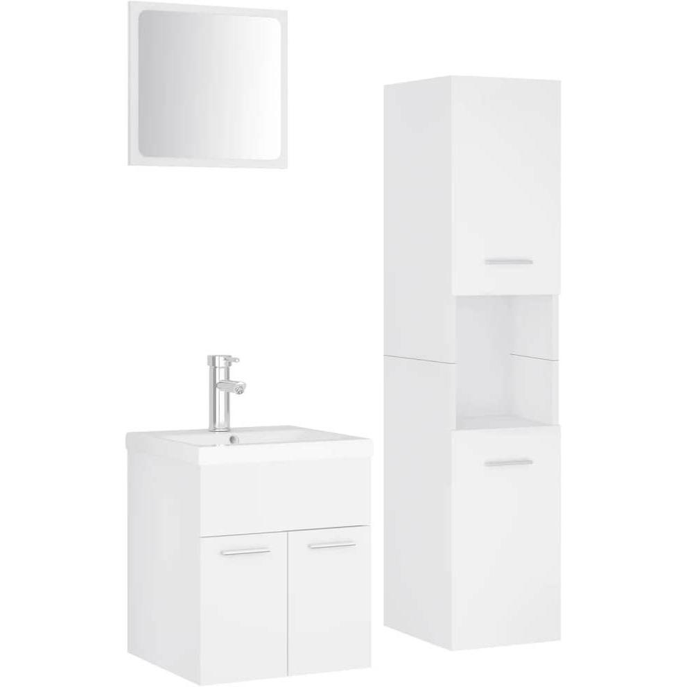 VidaXL, Badmöbelset, Badmöbel Set