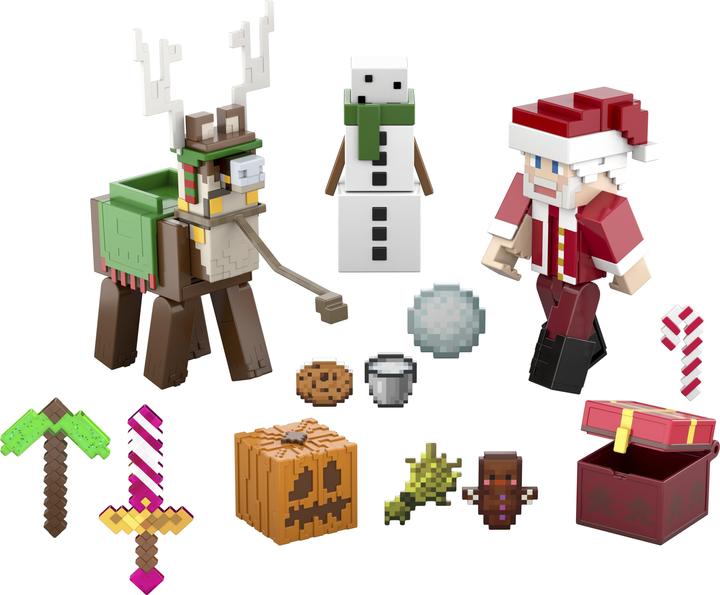 Actual product image Minecraft Advent calendar