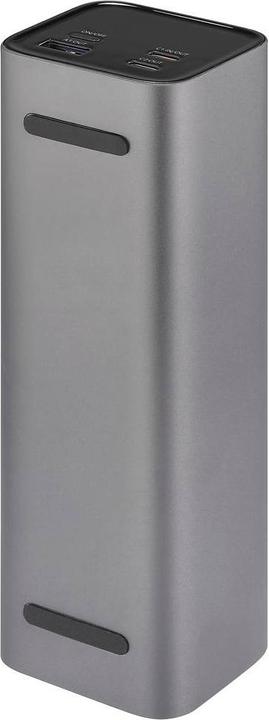 Produktbild Voltcraft VC-C909 Powerbank 27000 mAh Power Delivery 3.0 Li-Ion Schwarz-Silber (27000 mAh, 99.90 Wh)
