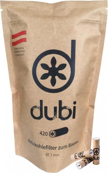 Image du produit Dubi Filtre à charbon actif 7mm 420 pcs