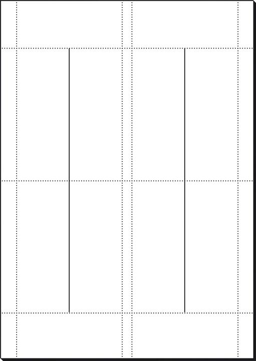 Actual product image Sigel Place cards (A4, 185 g/m², 20 x)