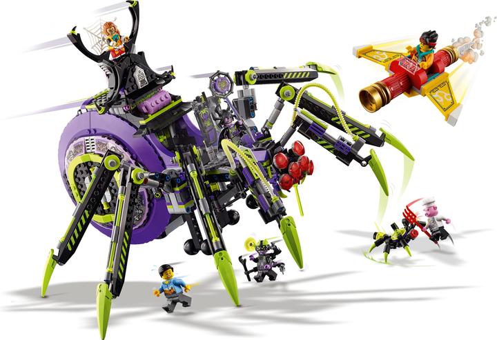 Actual product image LEGO Spider Queen Headquarters (80022, LEGO Rare Sets, LEGO Monkie Kid)