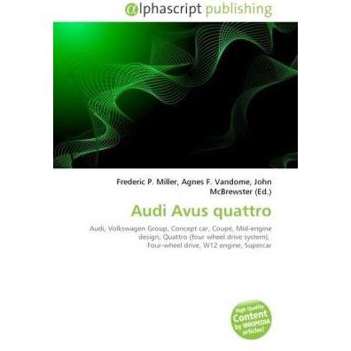 Thumbnail - Audi Avus quattro, Ratgeber