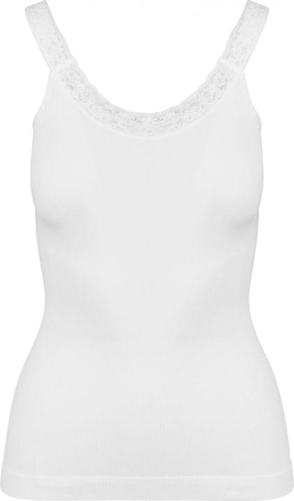 Kariban Nahtloses, umweltfreundliches Tanktop mit Spitze, Frau