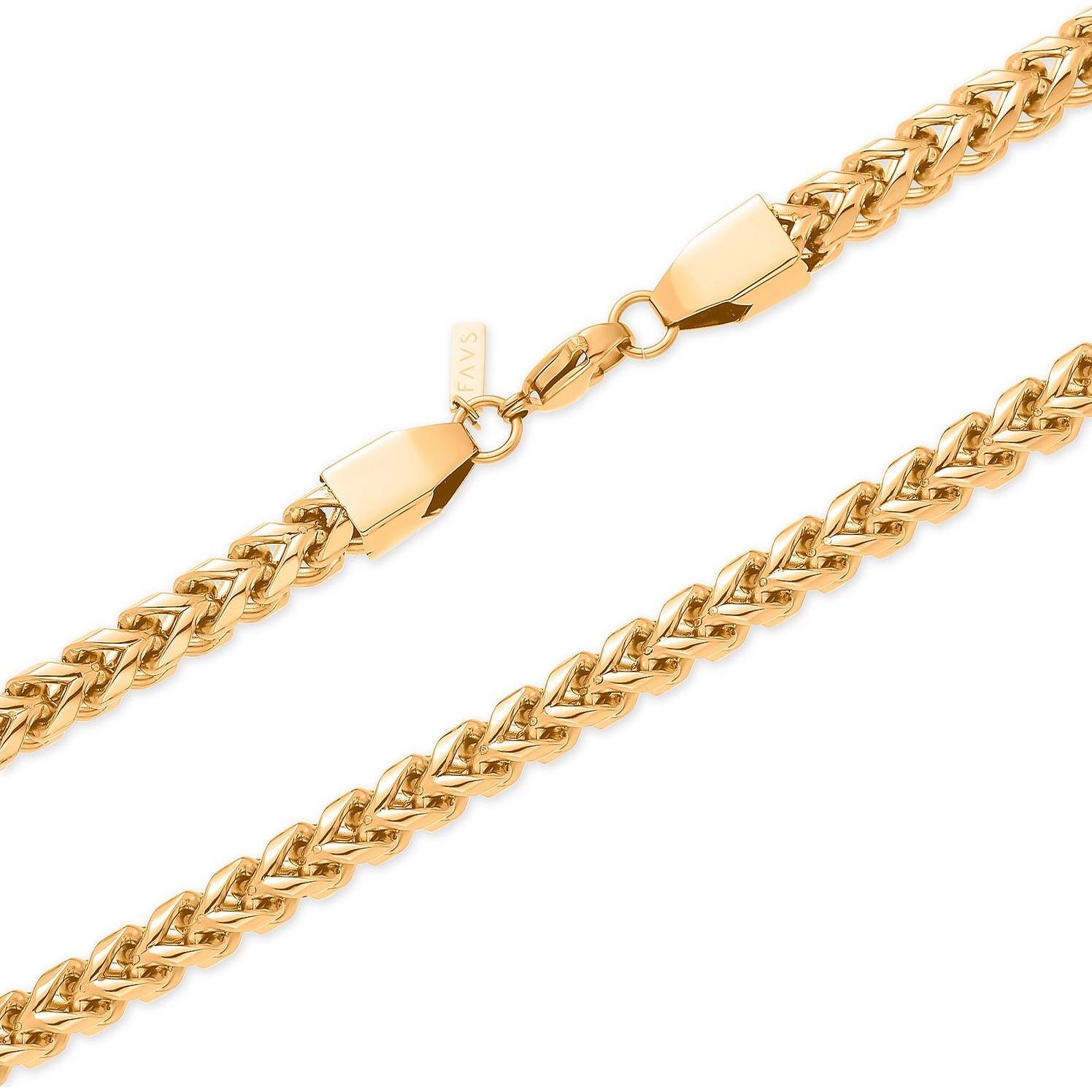 Thumbnail - Favs, Halsschmuck, Kette, (Edelstahl, 55 cm)