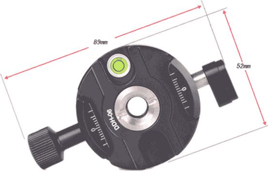 Produktbild Sunwayfoto DDH-02I - Panning Clamp