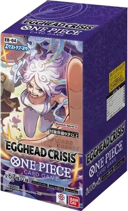 One Piece - Extra Booster Egghead Crisis Booster Box - EB-04 (Japanisch, Booster Display)