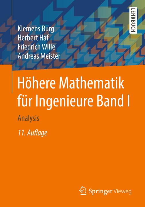 Produktbild Höhere Mathematik für Ingenieure Band I (Deutsch, 2017)
