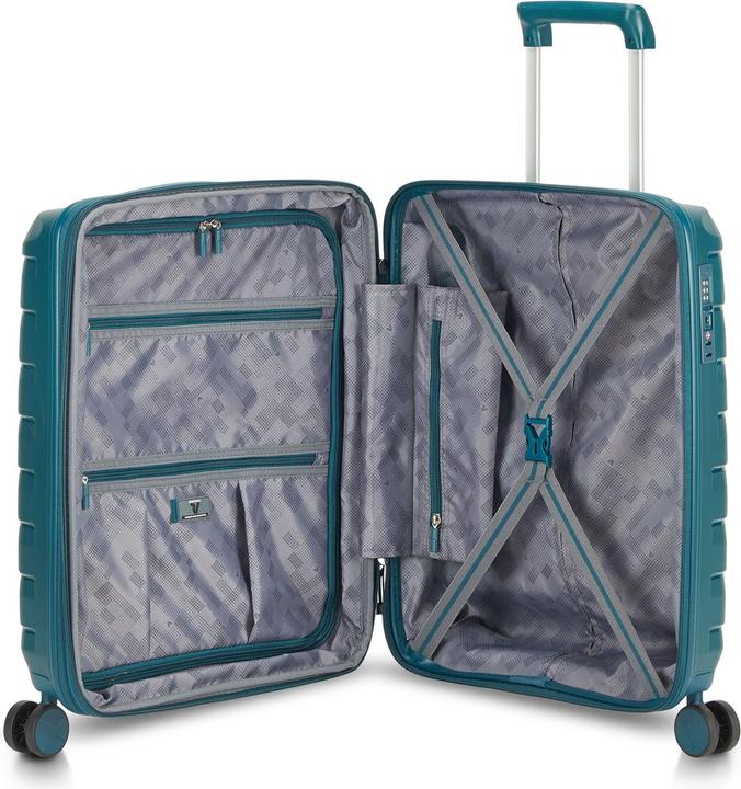 Actual product image Roncato Skyline 2.0 4-wheel cabin trolley 55 cm with stretch fold (40 l)