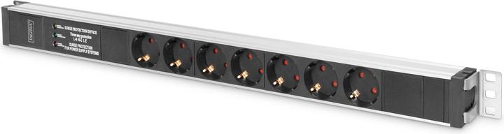 Digitus 1U PDU 2m voeding CEE 7//7