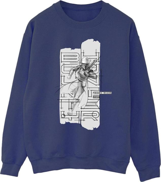 Produktbild Star Wars The Book Of Boba Fett Fennec Illustration Sweatshirt (XL)
