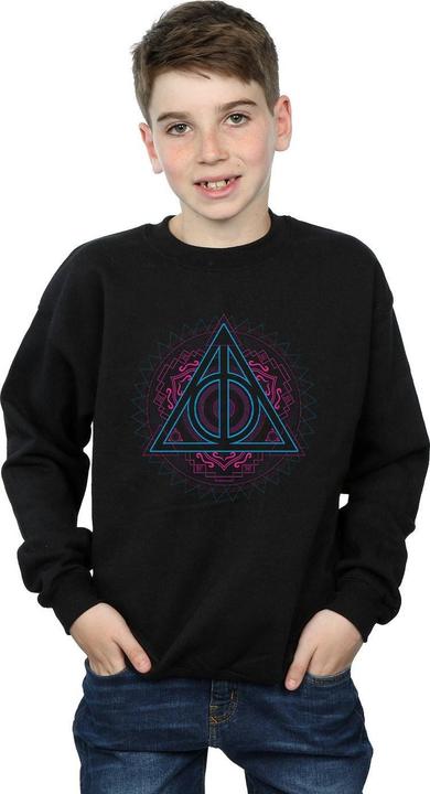 Image du produit - Sweat NEON DEATHLY HALLOWS - Garçon (152, 158)