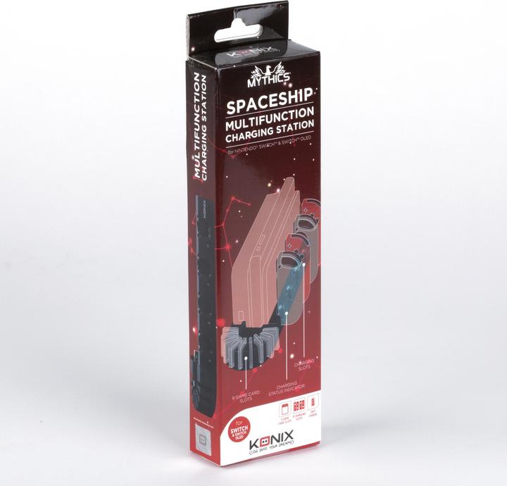 Actual product image Konix Mythics Cooling + Charging Stand Spaceship (Switch, Switch OLED)