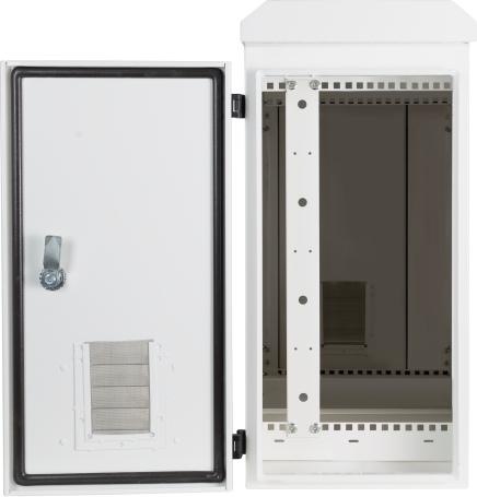 Image du produit Deltaco 19"-skåp, 6U, 600x280x600mm, v (10.86 HE, Rack 19 pouces)