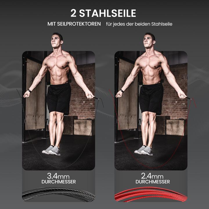 Immagine prodotto BeMaxx Fitness Speed Rope V1 Set