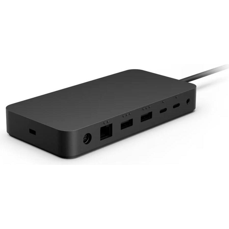 Microsoft Surface Thunderbolt Dock (Thunderbolt, 8 porte), Docking station + Hub USB, Nero