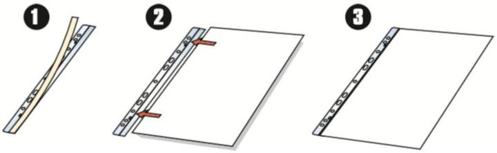 Actual product image Filing strips