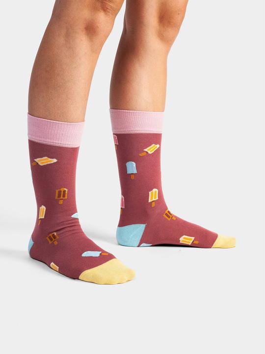 Immagine prodotto DillySocks Tutti gridiamo per il gelato (Confezione singola, 36 - 41)