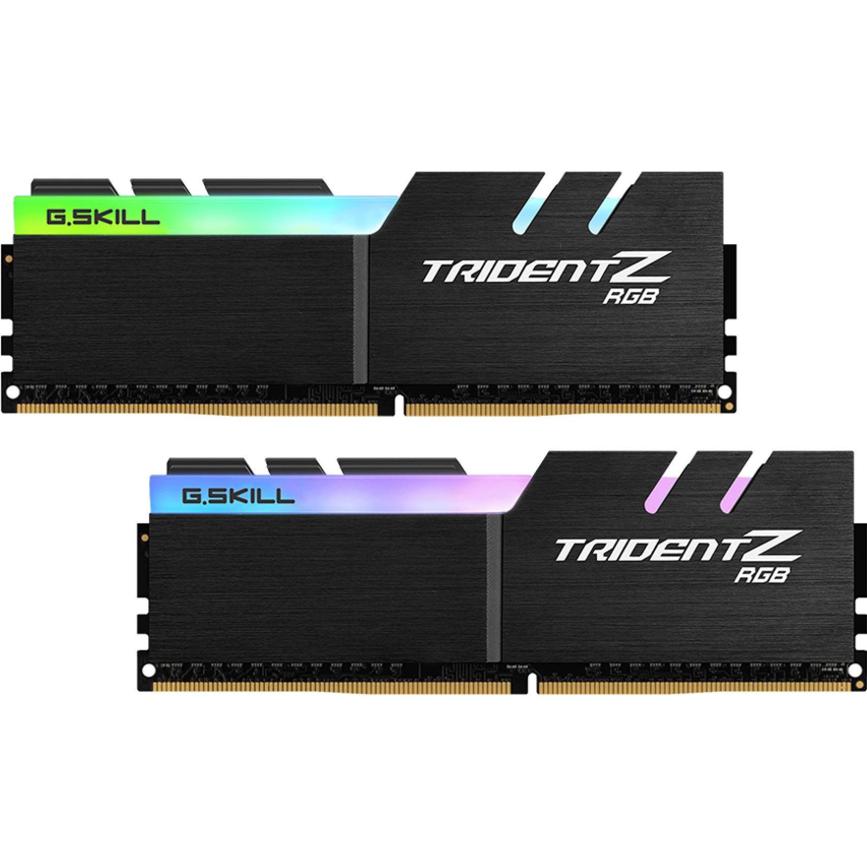 Thumbnail - G.Skill Trident Z RGB (2 x 32GB, 3600 MHz, DDR4-RAM, DIMM), RAM, Schwarz