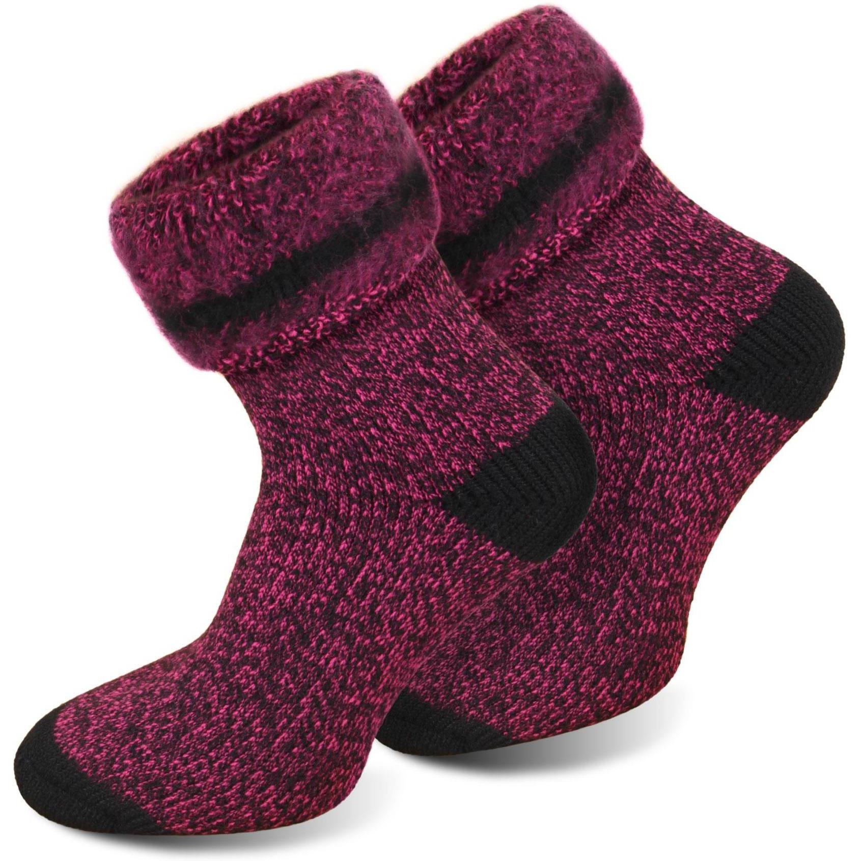 Polar Husky, Unisex, Socken, 1 Paar Wintersocken Extrem Hot, Pink, (Einzelpack, 35 - 38)