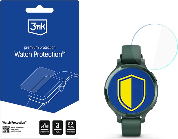 Produktbild 3MK Watch Protection ARC protective film for Garmin Lily 2 Active