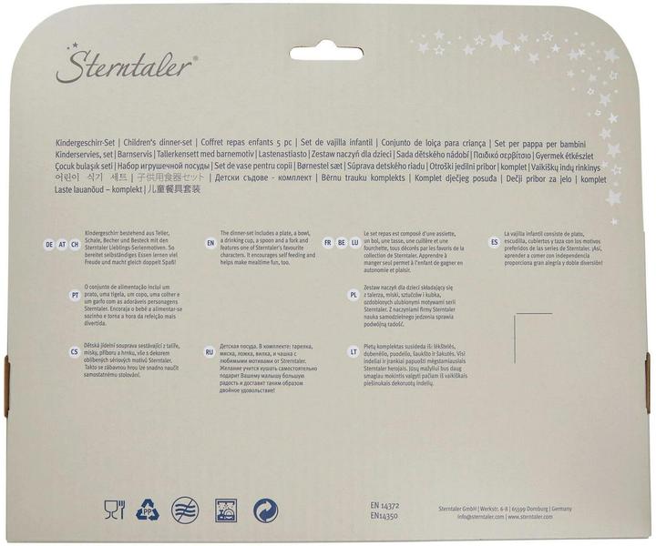Actual product image Sterntaler Geschirrset Hanni Rosa
