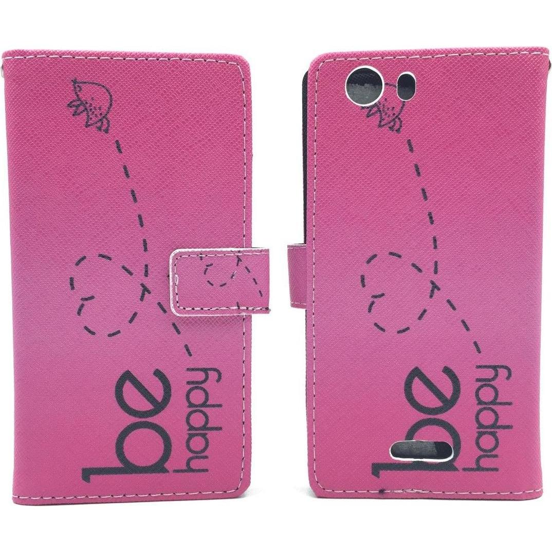 König Design Schutz Handy Hülle für Wiko Ridge 4G Case Cover Tasche Wallet Etui Handyhülle (Wiko Ridge 4G), Smartphone H...