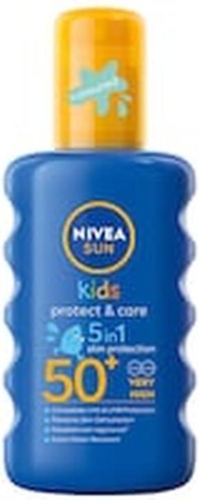 Actual product image NIVEA Sun Kids Protect & Care Sun Protective Moisturiser For Children Spf50 200Ml (Sun spray, SPF 50, 200 ml)