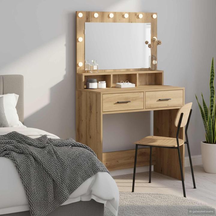 Image du produit vidaXL Schminktisch (41 x 79 x 135 cm)