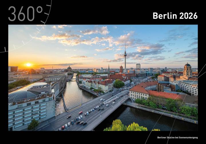 Actual product image Berlin Premium Calendar 2026 (50 x 35 cm)