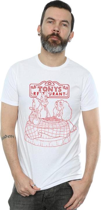Immagine prodotto Disney Lady And The Tramp That's Amore Maglietta Uomo (M)