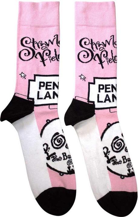Produktbild The Beatles Strawberry FieldsPenny Lane Socken (40.5 - 45.5)