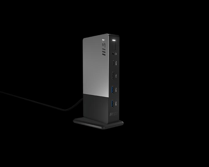 Image du produit MSI Station d'accueil USB-C Gen 2 USB 3.2 Gen 2 (3.1 Gen 2) Type-C (USB-C, 9 Ports)