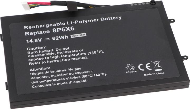 Produktbild AccuCell Akku Dell Alienware M11x, M14X (4190 mAh)