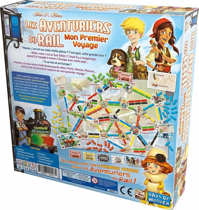 Image du produit Asmodée Mon Premier Voyage (Français, 2 - 4 Joueur)