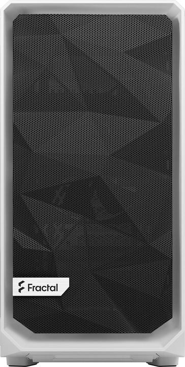 Actual product image Fractal Meshify 2 Mini White TG Clear Tint - white (mATX, Mini-ITX, Mini-DTX, DTX)