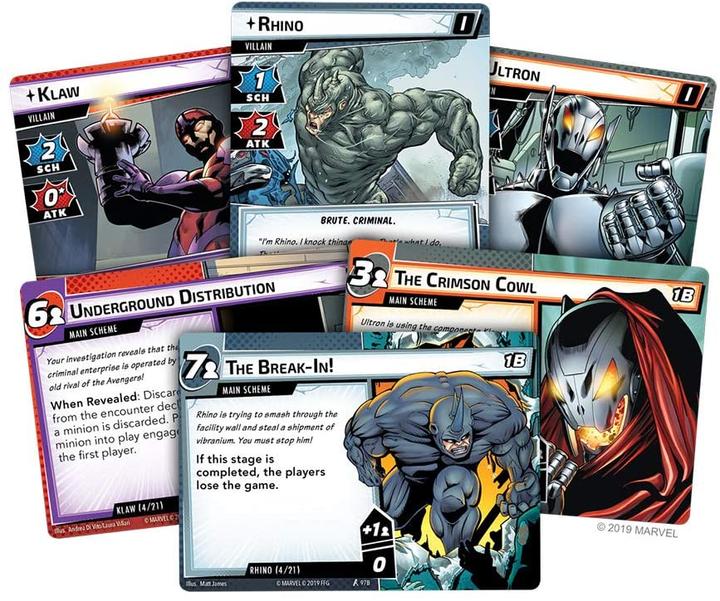 Actual product image Enigma Marvel Champions - Card Game (English) (FMC01EN) (English, 1 - 4 Players)