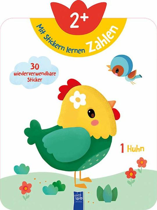 Produktbild Mit Stickern lernen 2+ (Zahlen), m. 30 Beilage