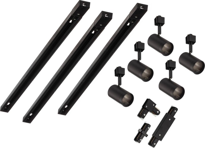 Produktbild Prios Jorell 1-Phasen-Schienensystem 5-fl. schwarz