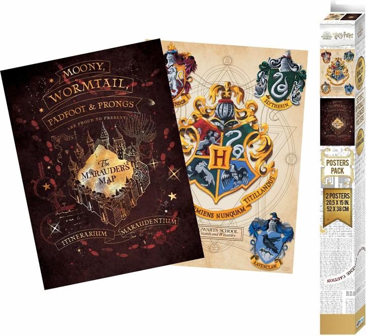 Produktbild ABYstyle Harry Potter - Karte des Rumtreibers Wappen