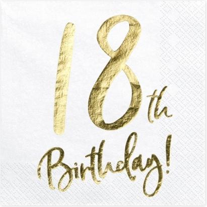 Image du produit Partydeco Serviettes de table (20 pcs, 33 x 33 cm)